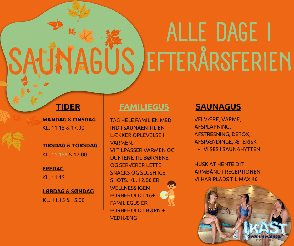 Read more about the article Saunagus i efterårsferien 🍁🍂