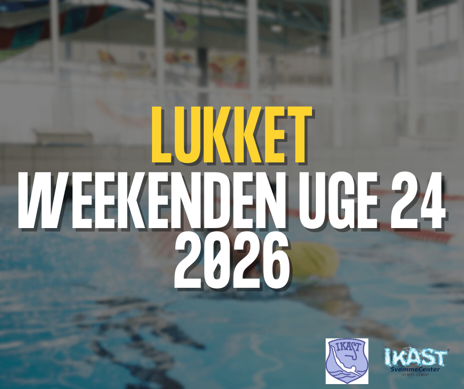 Ikast Svømmecenter lukket weekenden uge 24 2026