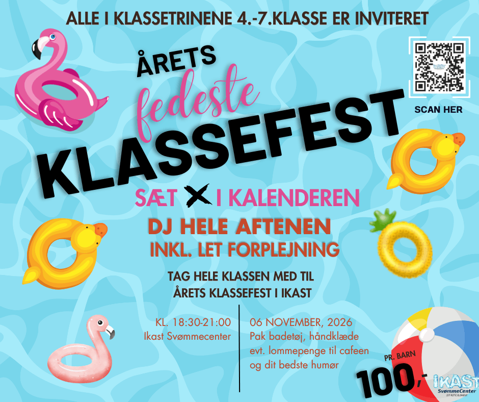 Årets klassefest 6/11 2026